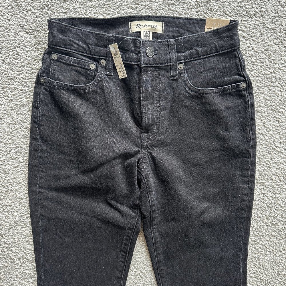 Madewell The Mid-Rise Perfect Vintage Jeans (Black)
